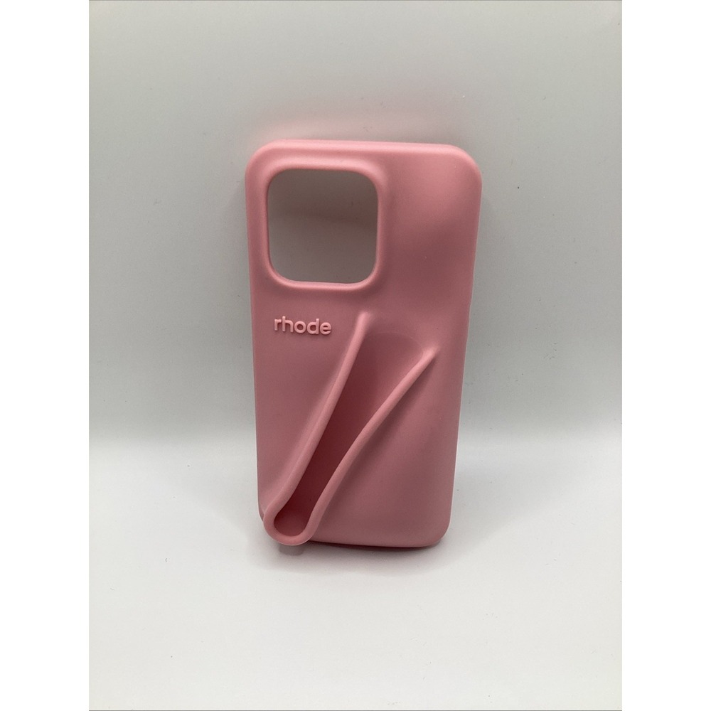 Rhode Apple Phone Case Pink Ribbon Size 14 Pro  Limited Edition Color*CASE ONLY*